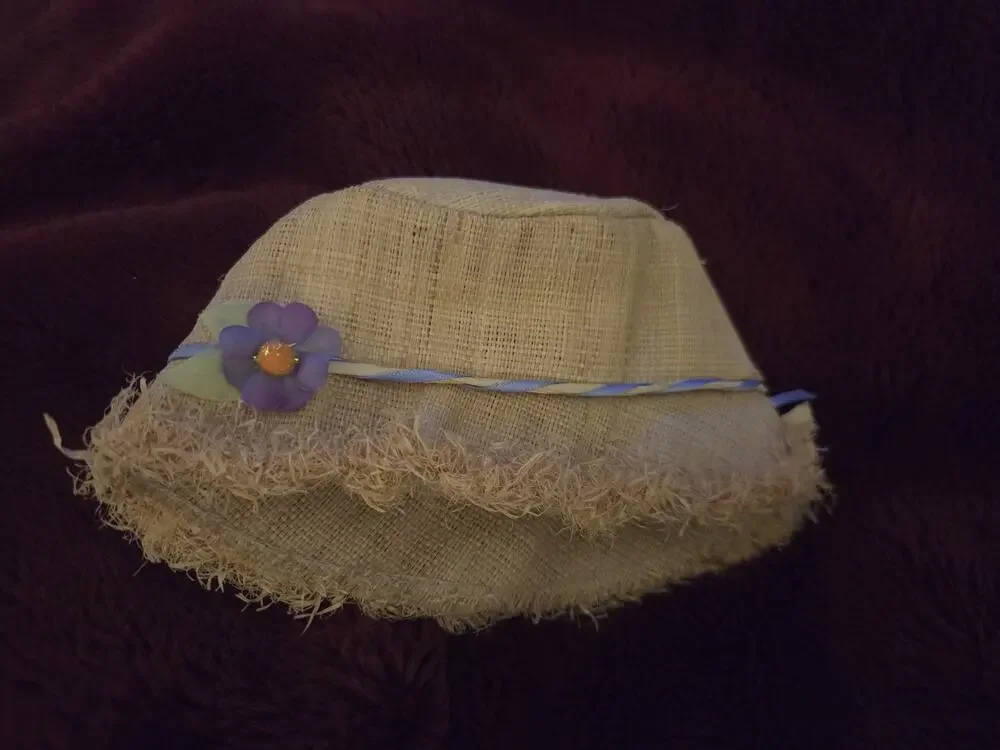 American Girl Doll Summer Hat Flowers